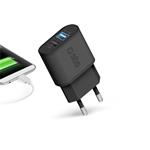 
SBS-Travel adapter 2xUSB-A, 15 W, 2.1 A/1 A, black
