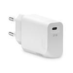 SBS-Travel adapter green_e line USB-C, PD 20 W, white