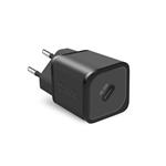 SBS-Travel adapter NanoTube USB-C, GaN, 20 W, PD, black