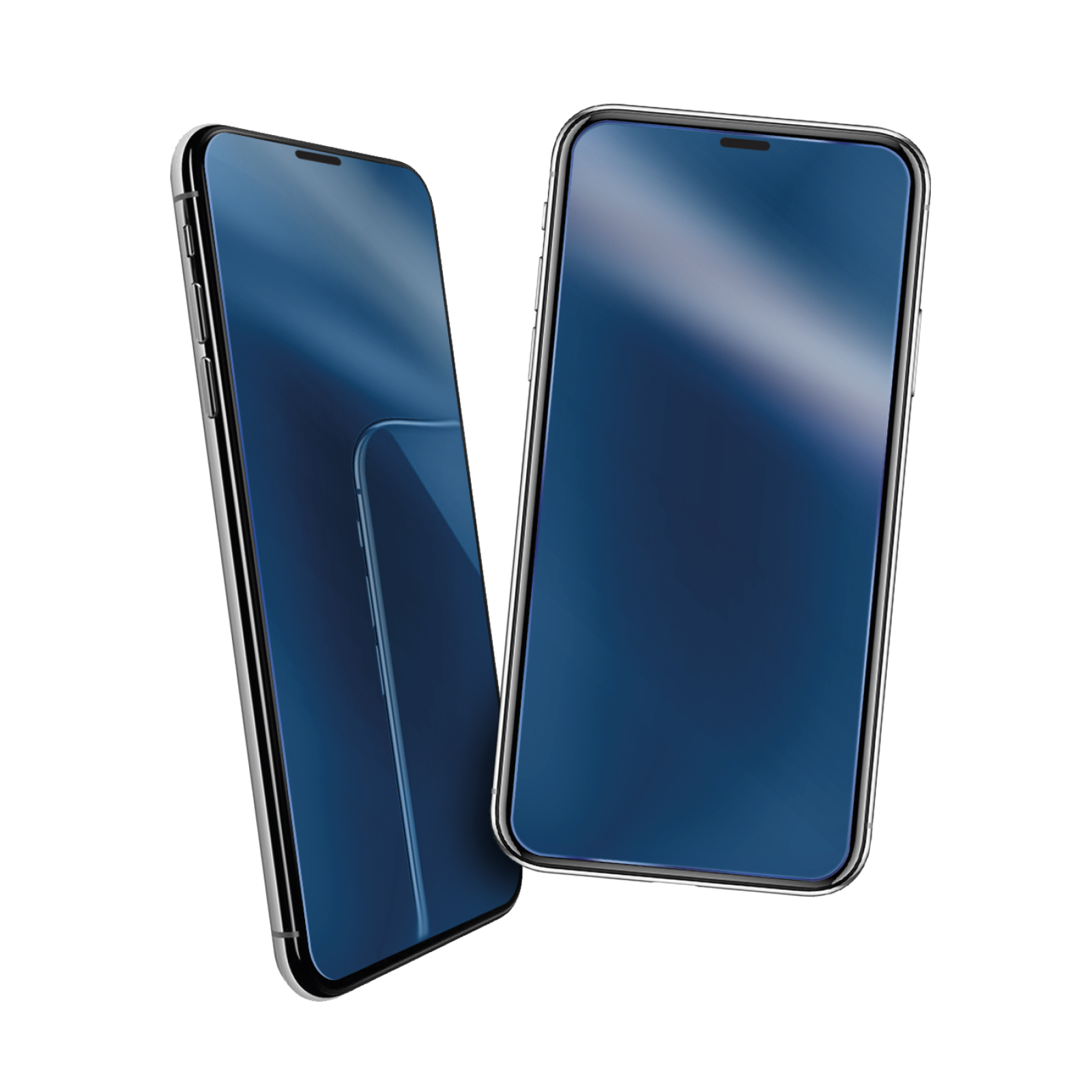 SBS - Tvrdené sklo Sunglasses pre iPhone 11 Pro/XS/X, modrá