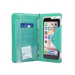 SBS-Universal Waterproof Book Case for Smartphones up to 5.5 &#39;&#39;, turquoise