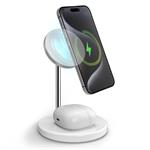 
SBS-Wireless charging station, Qi2, 2x1, 15 W, white
