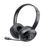 SBS-Wireless Headset with adjustable microphone, black