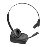 SBS-Wireless Headset with charging station, black