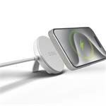 
SBS-Wireless magnetic charger with stand Qi2, 15 W, white
