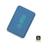 SBS - Záložný zdroj - PowerBank POP Compact, 4000 mAh, modrá
