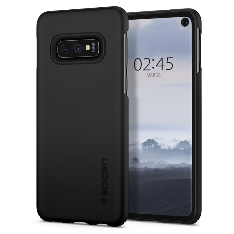 Spigen - Puzdro Thin Fit pre SamsungGalaxy S10e, čierna