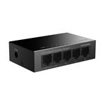 
STRONG-Gigabit 5-port switch, metal design, black
