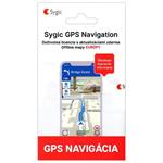 Sygic-Voucher Evropa + Traffic s HUD a DashCam funkcí pro iOS a Android, doživotní licence