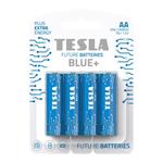 Tesla - Set batérií AA Blue+  4 ks, modrá 