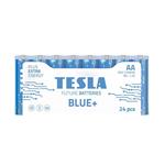 Tesla - Set batérií AA Blue+ (R06/Shrink) 24 ks, modrá