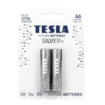 Tesla - Set batérií AA Silver+ (LR06/Blister foil) 2 ks, strieborná