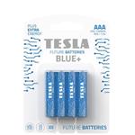 Tesla - Set batérií AAA Blue+ 4 ks, modrá 