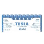 Tesla - Set batérií AAA Blue+ (R03/Shrink) 10 ks, modrá