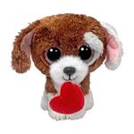 TY - CUDDLES pes so srdcom, 15 cm