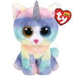 
TY-HEATHER cat with horn, 15 cm
