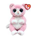 TY-LILLIBELLE pink cat, 15 cm