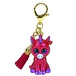 TY-Pendant SUNSET coral unicorn, 6 cm