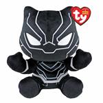 TY - SOFT BLACK PANTHER Marvel, 15 cm