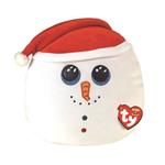 TY - Squishy FLURRY biely snehuliak, 22 cm