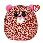 TY-Squishy LAINEY pink leopard, 22 cm