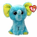 
TY-TRUNKLES blue elephant, 15 cm
